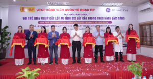 HỘI THẢO KHOA HỌC: VAI TRÒ CT PHỔ 512 LÁT CẮT TRONG THỤC HÀNH LÂM SÀNG & LỄ RA MẮT “SIÊU MÁY” CT 512 LÁT CẮT REVOLUTION VIBE CT SYSTE